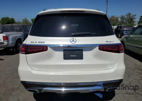 2020 Mercedes-Benz Gls 450 4Matic из США, поврежденный, VIN 4JGFF5KEXLA159696